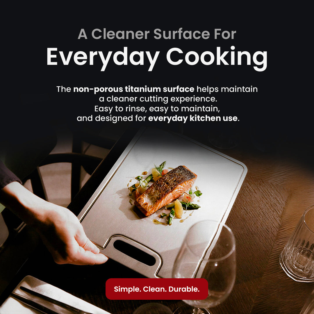 Premium Titanium Cutting Board